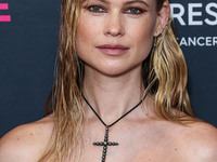 Namibian model Behati Prinsloo arrives at The Women's Cancer Research Fund's An Unforgettable Evening Benefit Gala 2023 held at the Beverly...