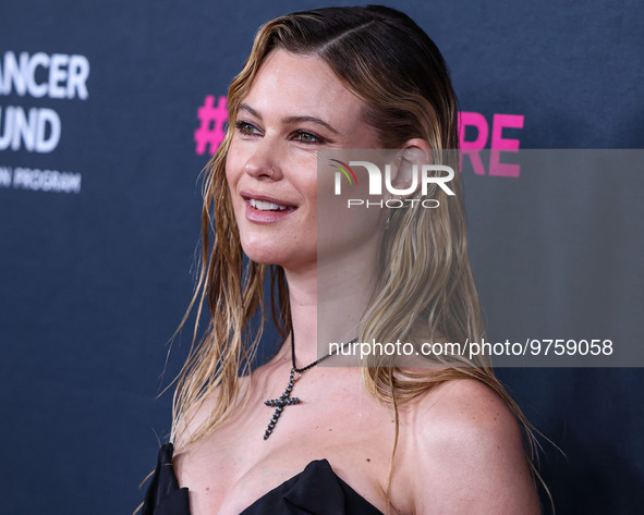 Namibian model Behati Prinsloo arrives at The Women's Cancer Research Fund's An Unforgettable Evening Benefit Gala 2023 held at the Beverly...