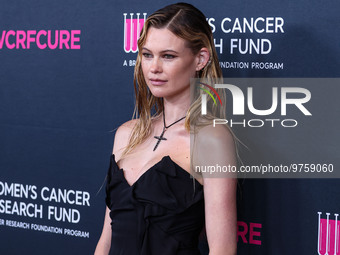 Namibian model Behati Prinsloo arrives at The Women's Cancer Research Fund's An Unforgettable Evening Benefit Gala 2023 held at the Beverly...