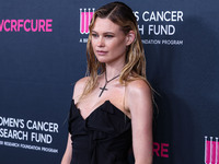 Namibian model Behati Prinsloo arrives at The Women's Cancer Research Fund's An Unforgettable Evening Benefit Gala 2023 held at the Beverly...