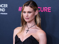 Namibian model Behati Prinsloo arrives at The Women's Cancer Research Fund's An Unforgettable Evening Benefit Gala 2023 held at the Beverly...