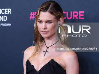 Namibian model Behati Prinsloo arrives at The Women's Cancer Research Fund's An Unforgettable Evening Benefit Gala 2023 held at the Beverly...