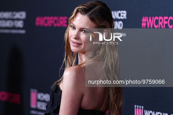 Namibian model Behati Prinsloo arrives at The Women's Cancer Research Fund's An Unforgettable Evening Benefit Gala 2023 held at the Beverly...