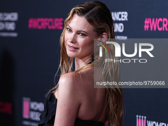 Namibian model Behati Prinsloo arrives at The Women's Cancer Research Fund's An Unforgettable Evening Benefit Gala 2023 held at the Beverly...