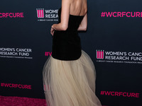 Australian model Megan Blake Irwin arrives at The Women's Cancer Research Fund's An Unforgettable Evening Benefit Gala 2023 held at the Beve...