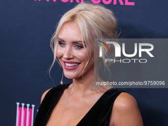 Australian actress and model Nicky Whelan arrives at The Women's Cancer Research Fund's An Unforgettable Evening Benefit Gala 2023 held at t...