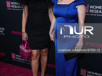 Ramona Agruma and girlfriend/Australian actress Rebel Wilson arrive at The Women's Cancer Research Fund's An Unforgettable Evening Benefit G...