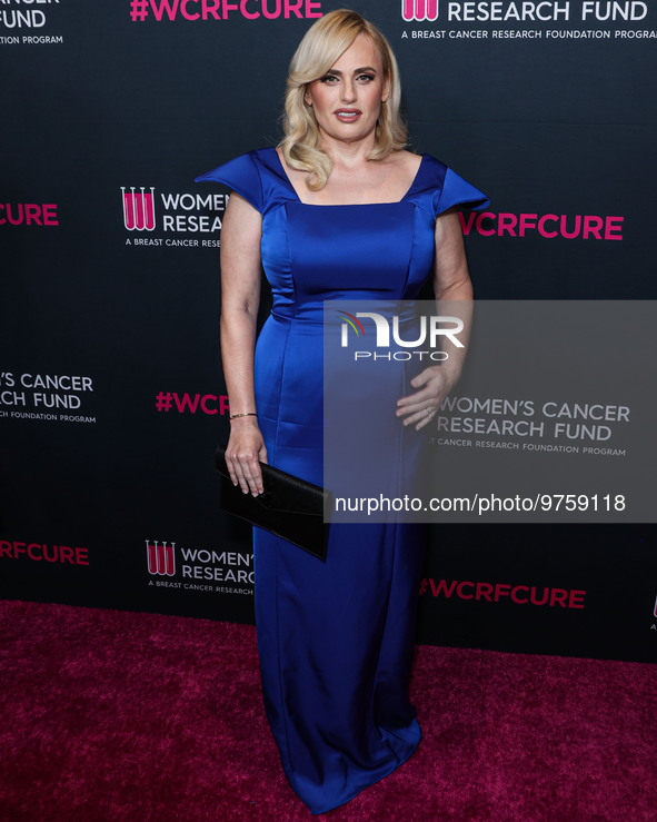 Australian actress, comedian, writer, singer and producer Rebel Wilson arrives at The Women's Cancer Research Fund's An Unforgettable Evenin...