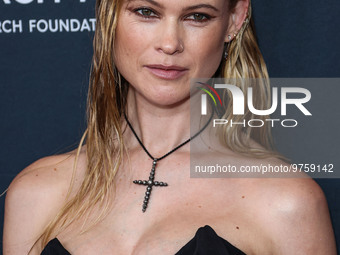 Namibian model Behati Prinsloo arrives at The Women's Cancer Research Fund's An Unforgettable Evening Benefit Gala 2023 held at the Beverly...