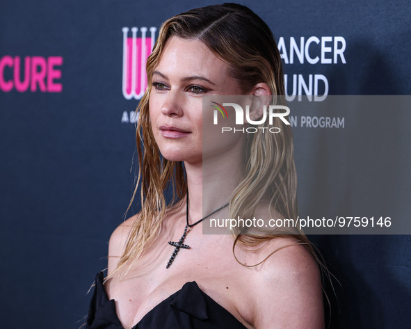 Namibian model Behati Prinsloo arrives at The Women's Cancer Research Fund's An Unforgettable Evening Benefit Gala 2023 held at the Beverly...