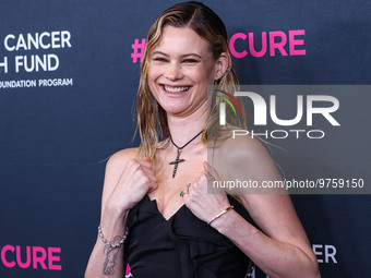 Namibian model Behati Prinsloo arrives at The Women's Cancer Research Fund's An Unforgettable Evening Benefit Gala 2023 held at the Beverly...