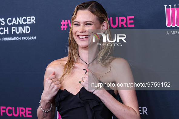 Namibian model Behati Prinsloo arrives at The Women's Cancer Research Fund's An Unforgettable Evening Benefit Gala 2023 held at the Beverly...