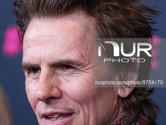 British musician John Taylor of English rock band Duran Duran arrives at The Women's Cancer Research Fund's An Unforgettable Evening Benefit...