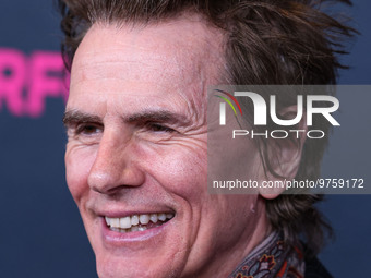 British musician John Taylor of English rock band Duran Duran arrives at The Women's Cancer Research Fund's An Unforgettable Evening Benefit...