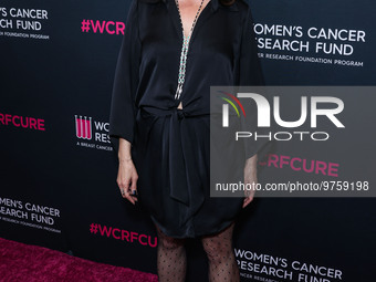 Canadian actress, director, producer and screenwriter Nia Vardalos arrives at The Women's Cancer Research Fund's An Unforgettable Evening Be...