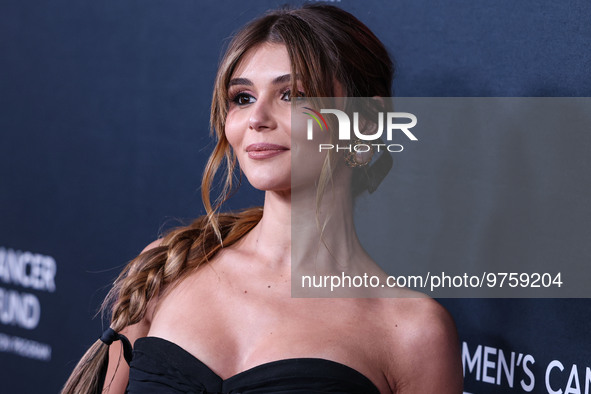 American YouTuber Olivia Jade Giannulli arrives at The Women's Cancer Research Fund's An Unforgettable Evening Benefit Gala 2023 held at the...