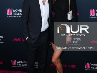 American actor, director and producer Paul Wesley and Natalie Kuckenburg arrive at The Women's Cancer Research Fund's An Unforgettable Eveni...