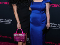 Ramona Agruma and girlfriend/Australian actress Rebel Wilson arrive at The Women's Cancer Research Fund's An Unforgettable Evening Benefit G...