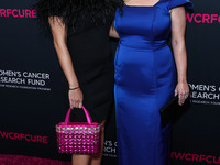 Ramona Agruma and girlfriend/Australian actress Rebel Wilson arrive at The Women's Cancer Research Fund's An Unforgettable Evening Benefit G...