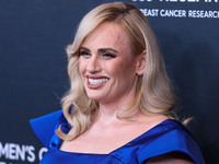 Australian actress, comedian, writer, singer and producer Rebel Wilson arrives at The Women's Cancer Research Fund's An Unforgettable Evenin...