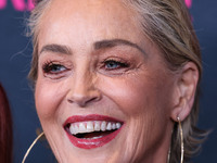 American actress Sharon Stone arrives at The Women's Cancer Research Fund's An Unforgettable Evening Benefit Gala 2023 held at the Beverly W...