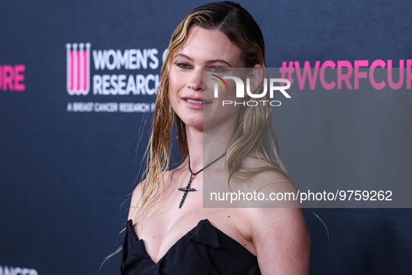 Namibian model Behati Prinsloo arrives at The Women's Cancer Research Fund's An Unforgettable Evening Benefit Gala 2023 held at the Beverly...