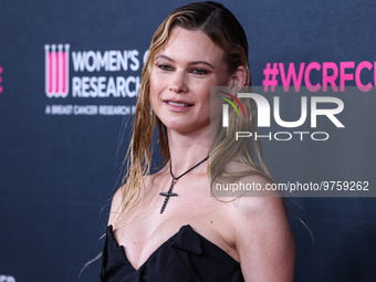 Namibian model Behati Prinsloo arrives at The Women's Cancer Research Fund's An Unforgettable Evening Benefit Gala 2023 held at the Beverly...