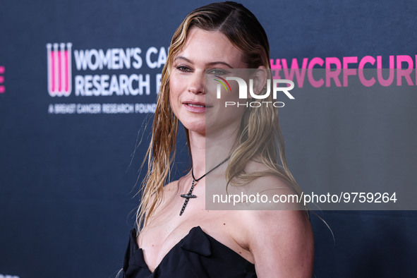 Namibian model Behati Prinsloo arrives at The Women's Cancer Research Fund's An Unforgettable Evening Benefit Gala 2023 held at the Beverly...