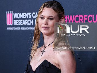 Namibian model Behati Prinsloo arrives at The Women's Cancer Research Fund's An Unforgettable Evening Benefit Gala 2023 held at the Beverly...