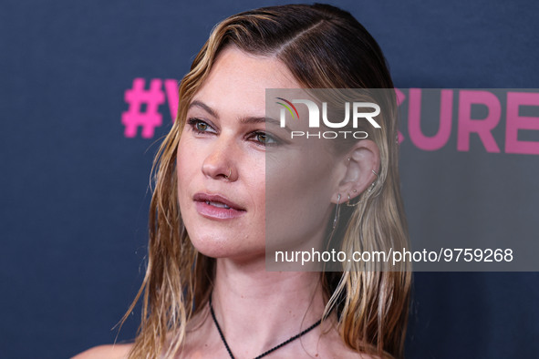 Namibian model Behati Prinsloo arrives at The Women's Cancer Research Fund's An Unforgettable Evening Benefit Gala 2023 held at the Beverly...