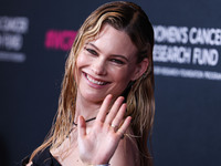 Namibian model Behati Prinsloo arrives at The Women's Cancer Research Fund's An Unforgettable Evening Benefit Gala 2023 held at the Beverly...