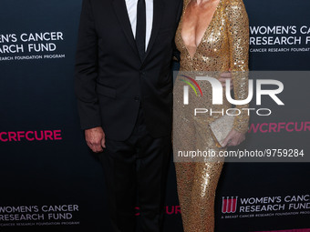 American actor, author and entrepreneur Harry Hamlin and wife/American actress, television personality and model Lisa Rinna arrive at The Wo...