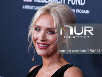 Australian actress and model Nicky Whelan arrives at The Women's Cancer Research Fund's An Unforgettable Evening Benefit Gala 2023 held at t...