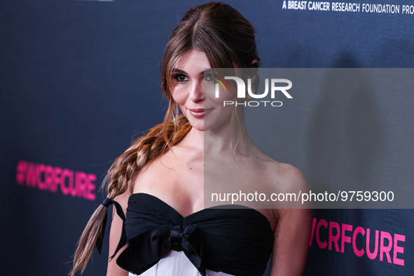 American YouTuber Olivia Jade Giannulli arrives at The Women's Cancer Research Fund's An Unforgettable Evening Benefit Gala 2023 held at the...