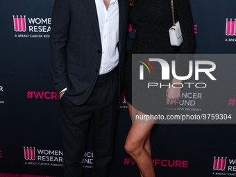 American actor, director and producer Paul Wesley and Natalie Kuckenburg arrive at The Women's Cancer Research Fund's An Unforgettable Eveni...