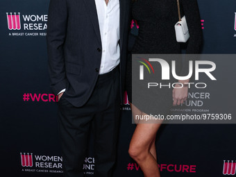 American actor, director and producer Paul Wesley and Natalie Kuckenburg arrive at The Women's Cancer Research Fund's An Unforgettable Eveni...