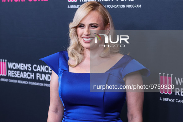 Australian actress, comedian, writer, singer and producer Rebel Wilson arrives at The Women's Cancer Research Fund's An Unforgettable Evenin...