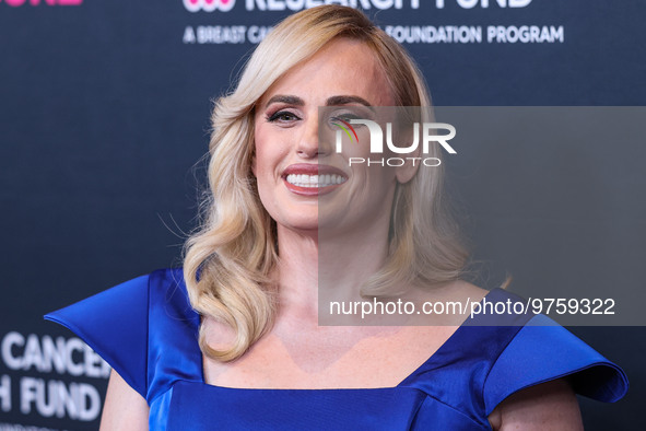 Australian actress, comedian, writer, singer and producer Rebel Wilson arrives at The Women's Cancer Research Fund's An Unforgettable Evenin...