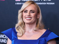 Australian actress, comedian, writer, singer and producer Rebel Wilson arrives at The Women's Cancer Research Fund's An Unforgettable Evenin...