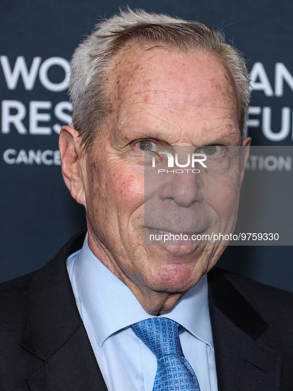 American film producer and businessman Steve Tisch arrives at The Women's Cancer Research Fund's An Unforgettable Evening Benefit Gala 2023...