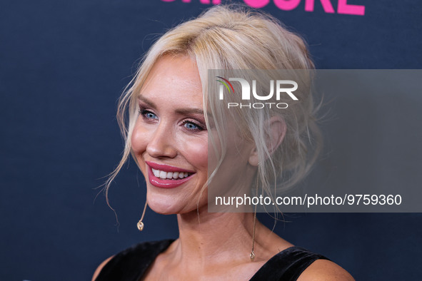 Australian actress and model Nicky Whelan arrives at The Women's Cancer Research Fund's An Unforgettable Evening Benefit Gala 2023 held at t...