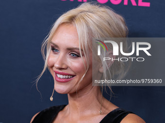 Australian actress and model Nicky Whelan arrives at The Women's Cancer Research Fund's An Unforgettable Evening Benefit Gala 2023 held at t...