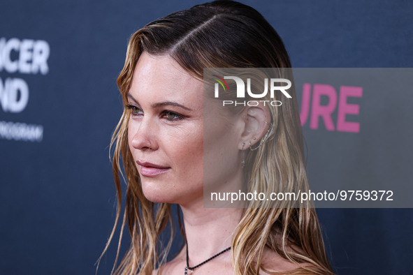 Namibian model Behati Prinsloo arrives at The Women's Cancer Research Fund's An Unforgettable Evening Benefit Gala 2023 held at the Beverly...