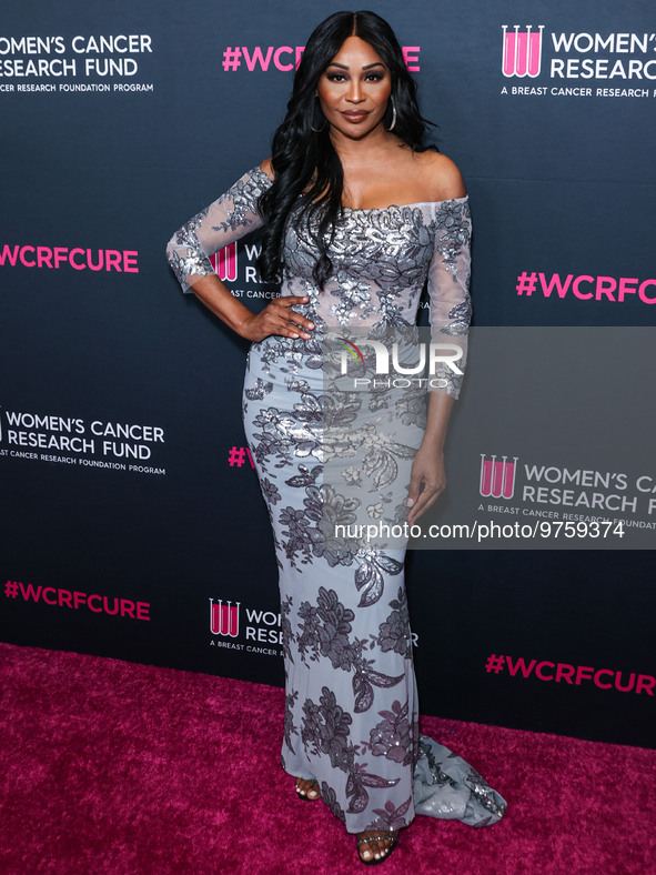 American model, reality television personality and actress Cynthia Bailey arrives at The Women's Cancer Research Fund's An Unforgettable Eve...