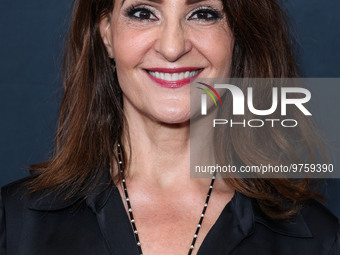 Canadian actress, director, producer and screenwriter Nia Vardalos arrives at The Women's Cancer Research Fund's An Unforgettable Evening Be...