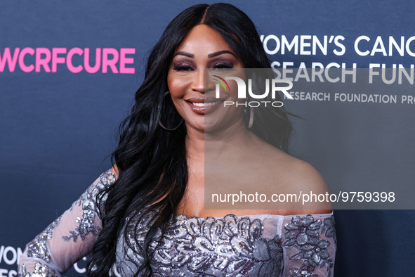 American model, reality television personality and actress Cynthia Bailey arrives at The Women's Cancer Research Fund's An Unforgettable Eve...