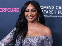 American model, reality television personality and actress Cynthia Bailey arrives at The Women's Cancer Research Fund's An Unforgettable Eve...