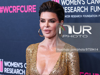 American actress, television personality and model Lisa Rinna arrives at The Women's Cancer Research Fund's An Unforgettable Evening Benefit...