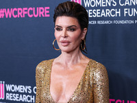 American actress, television personality and model Lisa Rinna arrives at The Women's Cancer Research Fund's An Unforgettable Evening Benefit...