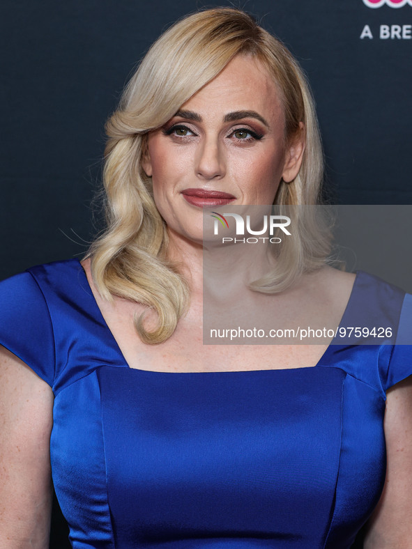 Australian actress, comedian, writer, singer and producer Rebel Wilson arrives at The Women's Cancer Research Fund's An Unforgettable Evenin...